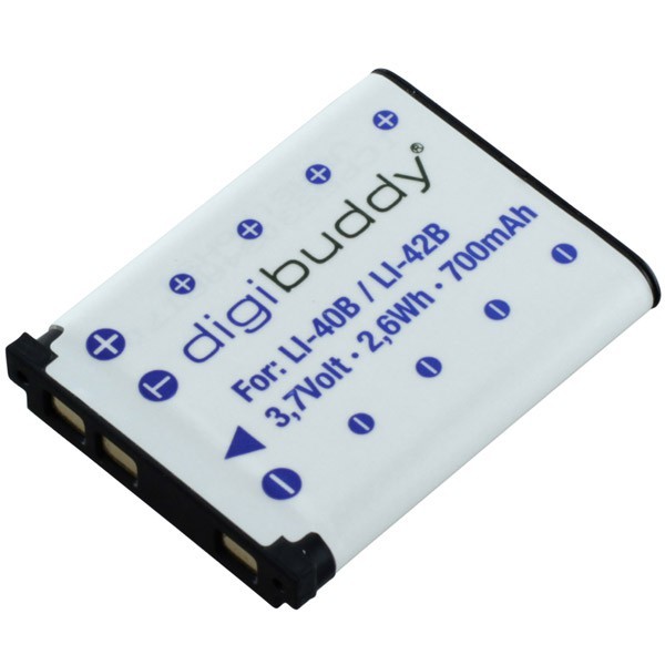 Original digibuddy batería para Praktica Luxmedia 16-Z24S